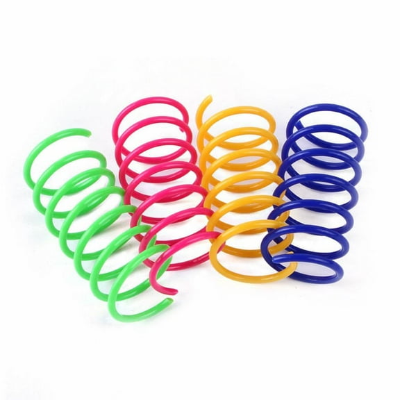 Cat Toy Large Durable Cat Spring Colorful Pet Springs Coil Springs Pet Life