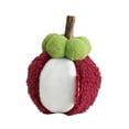 Cat Toy Simulation Fruit Durian Biting Resistant Silent Cat Teasing Toy ...