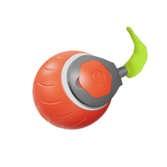 Cat Toy Smart Moving Ball - 2026 New Rechargeable Feather Tail for Indoor Cat Exercise