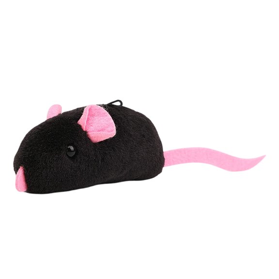 Cat Toy, Squeaky Plush Mouse with Auto-Activated Sound, Interactive Toy for Indoor Kittens
