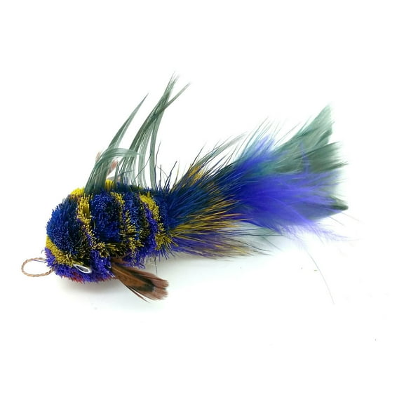 Cat Toy Wand Refill Blue Fish KatFly Teaser Attachment