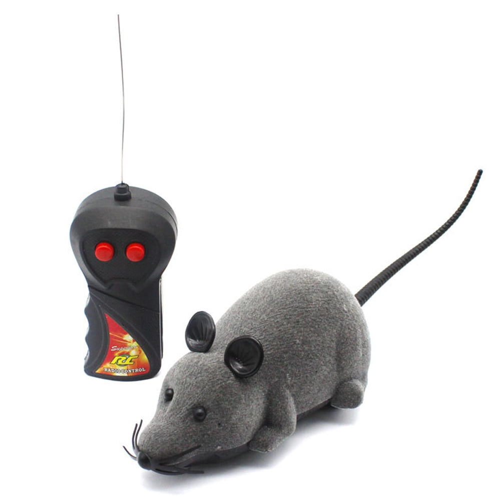 Cat Toy Wireless Remote Control Mouse Toy for Cat Kitten Realistic Mice