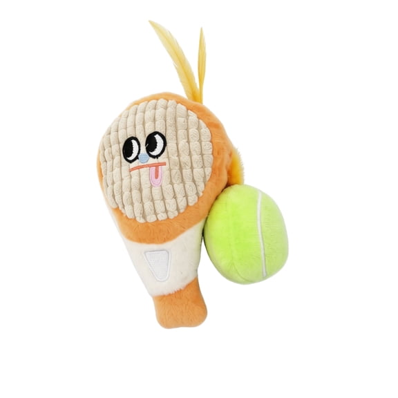 Cat Toy with Crinkle, Squeaker and Feather, Interactive Motion Teething Toy for Cats, B