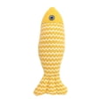 thumbnail image 1 of Cat Toys Under $5 Knitted Fish Shaped Plush Toy with Chevron Pattern Soft Stuffed Animal Pillow for Home Decor or Playroom Use Toys for Indoor Cats, Interactive Self-Play Hunting Toys for Kittens, Bi, 1 of 4