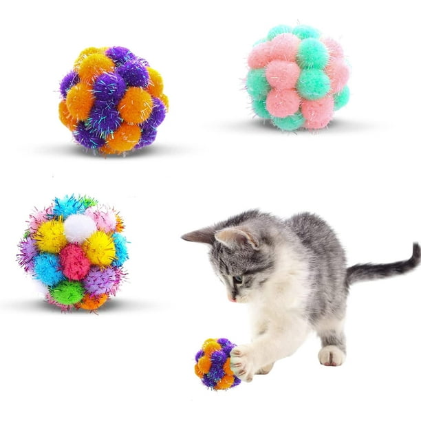 Cat toy sparkle balls cheap