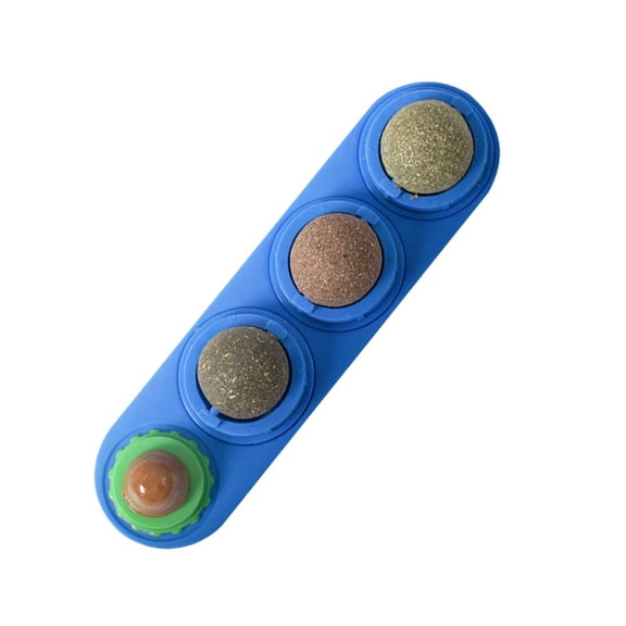 Cat Toys for Cats - Interactive Licks Licks Kitty Lollipop Hi Hi Toy for and Exercise Stimulating Scented Whisker Teaser Safe, 19.5 cmx5.2 cmx3.7 cm, Blue
