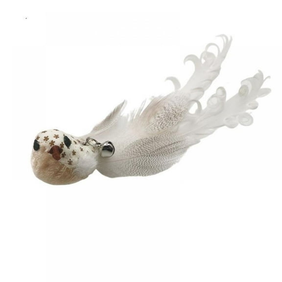 Cat Toys Interactive Cat Feather Wand , Powerful Suction Cup, 1pcs Replacement Feather Head , for Indoor Kitty Old Cat Exercise