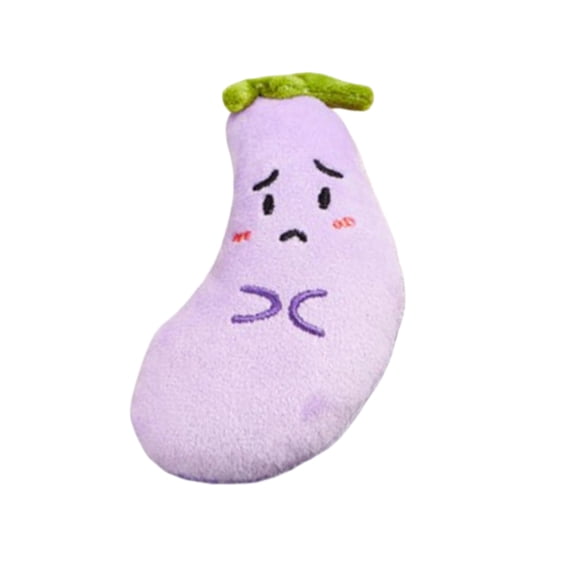 Cat Toys Interactive For Indoor Cats Plush Vegetable Toy Soft Stuffed Doll Cartoon Design Cuddly Companion for Children and Pets Gift for All Ages Inadays Cat Toys for Indoor Cat Toy Interactive Cat