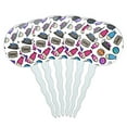 thumbnail image 1 of Cat Toys Mouse Fish Catnip Pattern Cupcake Picks Toppers Decoration Set of 6, 1 of 6