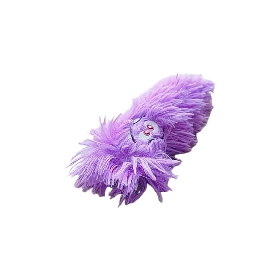 Cat Toys Plush with Crinkle Paper and Catnip - 9x3" Interactive Kick Toy for Indoor Cats Kittens Self Play Chewing Scratching Exercise Fun Pet Purple