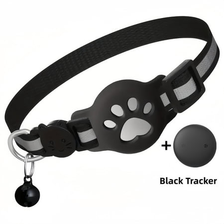 Cat Tracker GPS Collar for Cats, Pet Tracking Tag for Android, Works with Google Find My Device, No Monthly Fee, Waterproof Locator, Advanced Smart Collar for Small Large Cats price history and forecast - LENGO