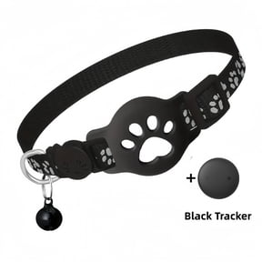 Cat Tracker GPS Collar for Cats, Pet Tracking Tag for Android, Works with Google Find My Device, No Monthly Fee, Waterproof Locator, Advanced Smart Collar for Small Large Cats