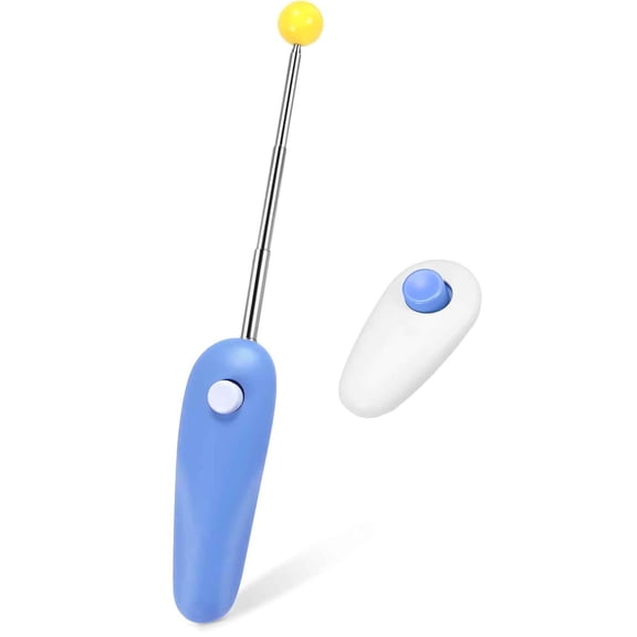 Cat Training Clicker Kit Includes Finger Clicker and Target Stick for Positive Reinforcement, Behavior & Obedience Training Indoors & Outdoors for Dogs, Birds & Small Pets