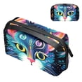 thumbnail image 1 of Cat Travel Organizer Digital Pouch Charger Case Organizer Charge Cord Organizer Waterproof Oxford Cloth Electronics Organizer Bag 5.9x9.44x3.14 in., 1 of 6