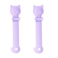 thumbnail image 1 of Cat Treat Dispenser Spoon, 2-Piece Feeder for Wet Food and Snacks, Pet Food Lick Mat Alternative, Easy-to-Clean Feeding Tool for Cat Companions, Interactive Snack Dispenser for Cats and Kittens, 1 of 5