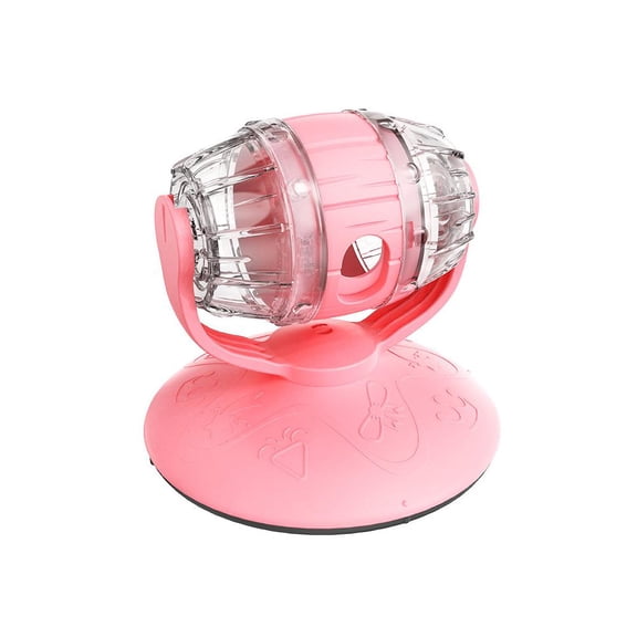 Cat Treat Dispenser Toy - Interactive Feeder for Cats, Puzzle Toy That Releases Treats to Stimulate Play and Mental Engagement for Indoor Felines