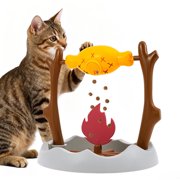 Distributeur De Friandises Pour Chat En Forme De Requin - Jouet Interactif En Silicone (12x7.7x5.6 Cm)