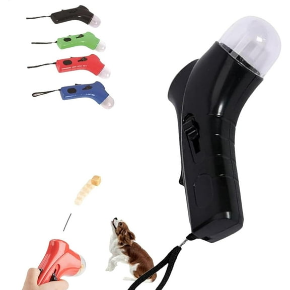 Cat Treat Guns Shooter | Pet Treat Launchers for Cat Dog | Snack Slinger Dog Cat Treat Launchers | Dog Food Catapult | Handheld Pet Feeding Interactive Toys for Dog Cat Exercise Training