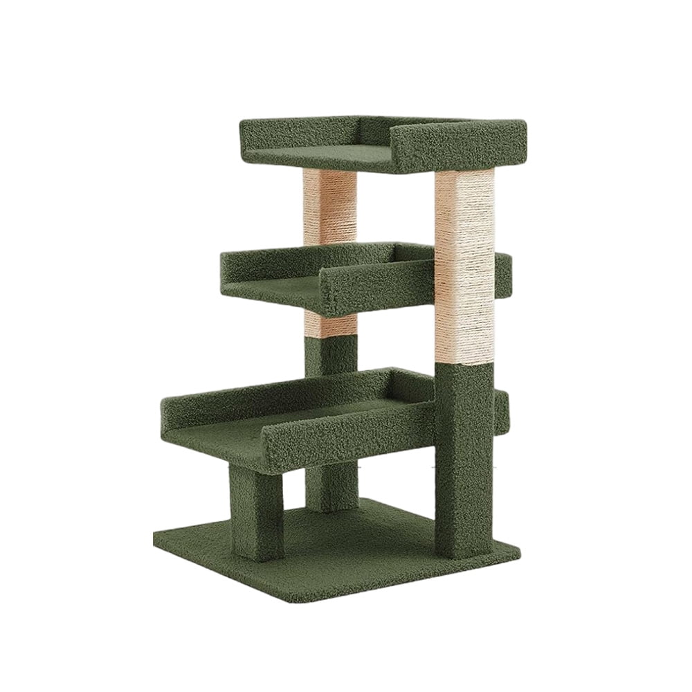 Cat Tree, Cat Activity Tower with Scratching Post for Large Cats, Cat