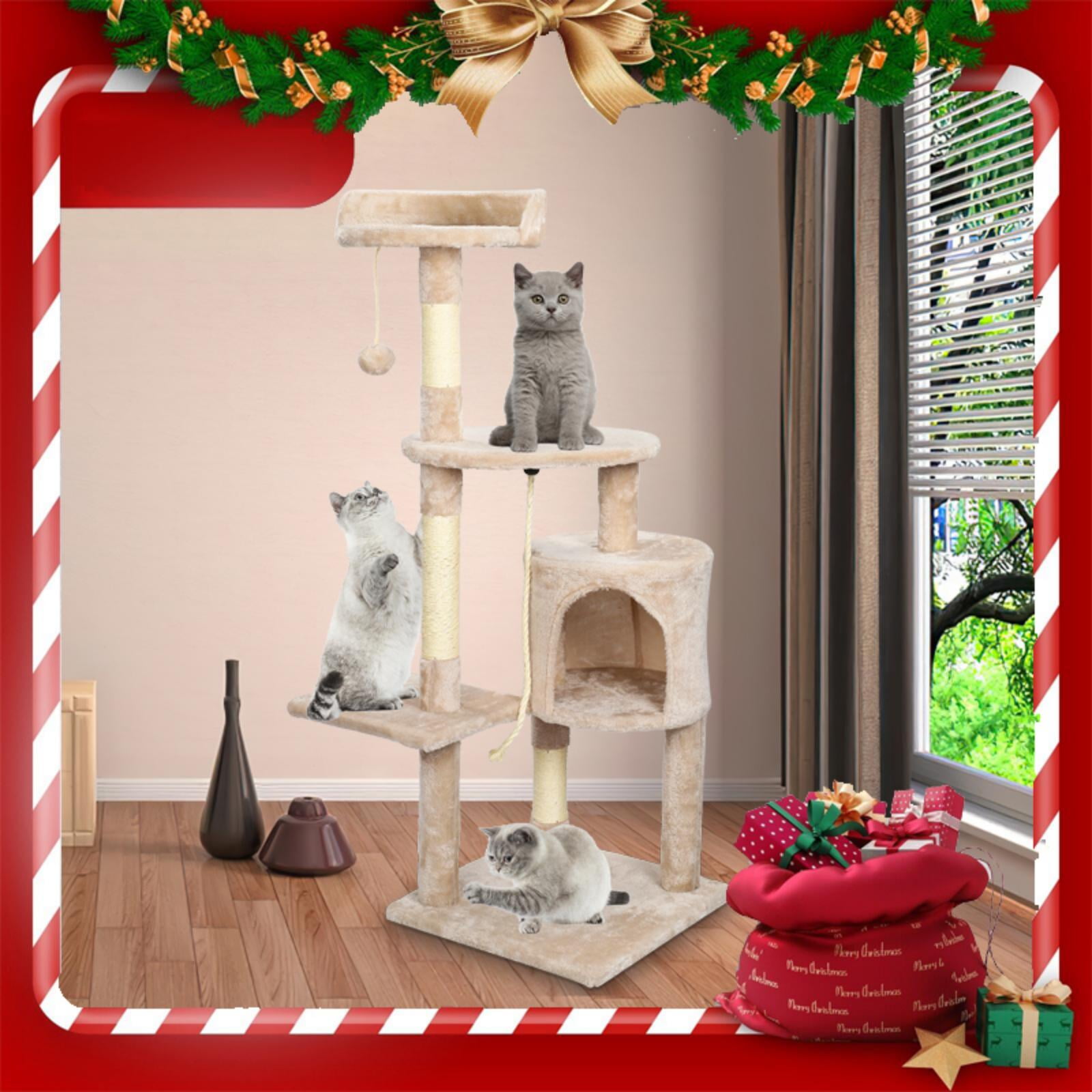 Cat Tree Climbing Tower Activity Centre with Scratching Post Tower for ...