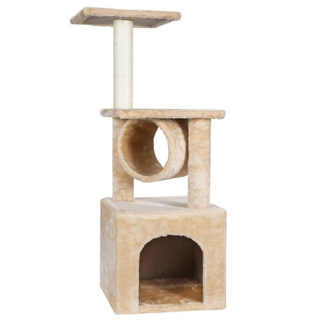 Cat Tree Tower Activity Center, Large Playing House, 36-Inch