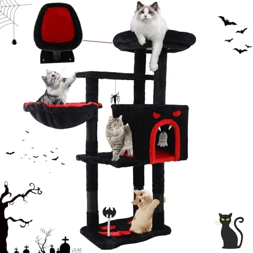 Photo inspiration: Fresh Look at Cat Tree Tower With Metal Frame Hammock 40 Cat Trees
