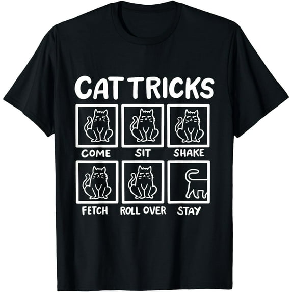 Cat Tricks T-Shirt Outstanding Gifts for Cat owner