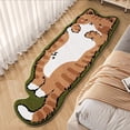 thumbnail image 1 of Cat Tufted Rug, Cat Shaped Rug, Cat Rug for Bedroom, Irregular Shaped Rug, Non-Slip Washable Cat Rug, Living Room Decoration, 1 of 8
