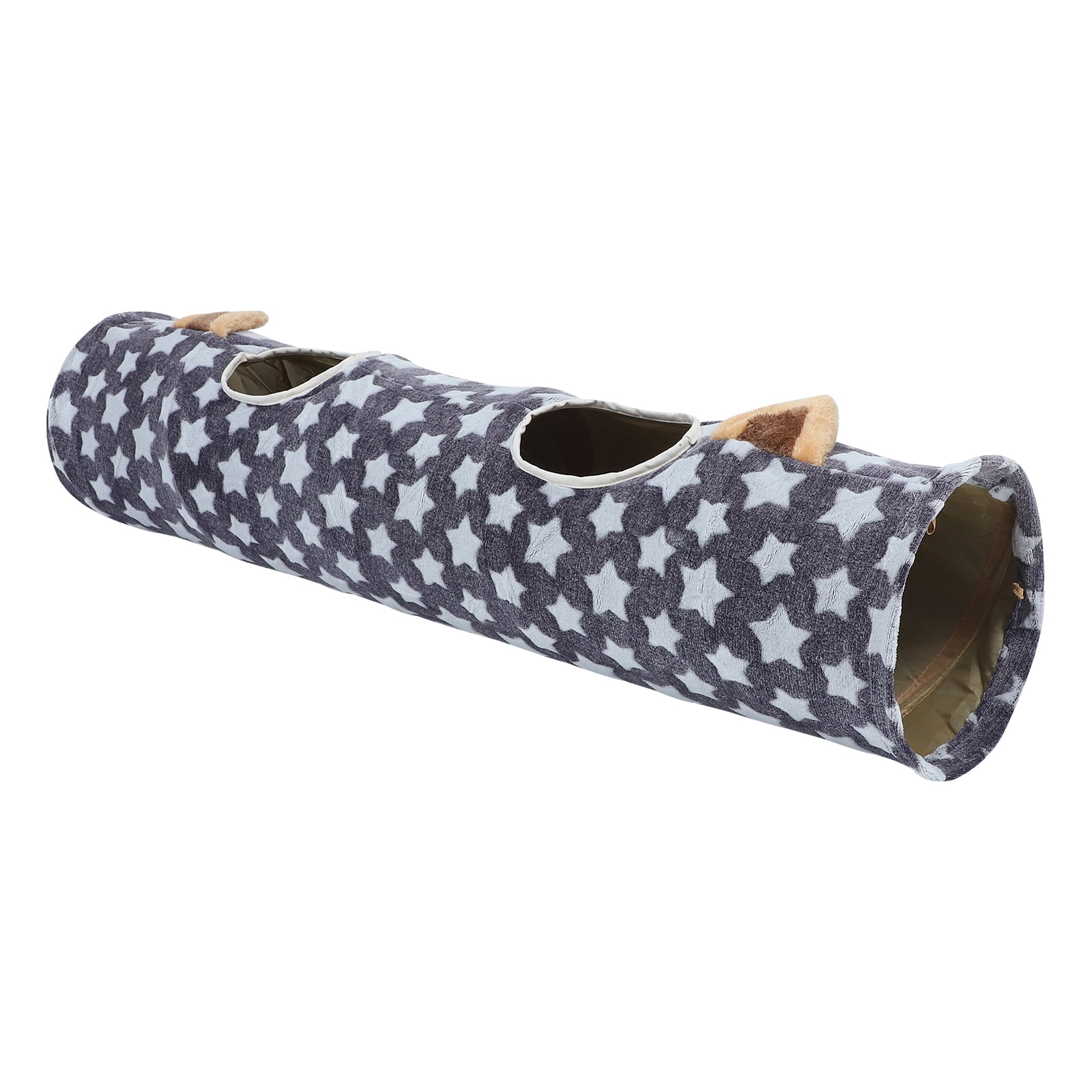 Cat Tunnel Toy Tunnels for Indoor Cats Large Toys Kitten Foldable Tubes ...