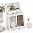 Cat Urn For Ashes | Pet Memorial Keepsake Photo Box - Walmart.com