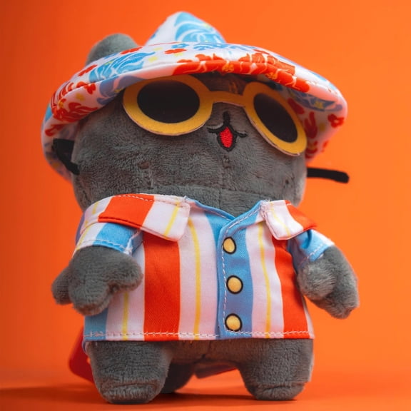 Cat Vacation Tostada Plush