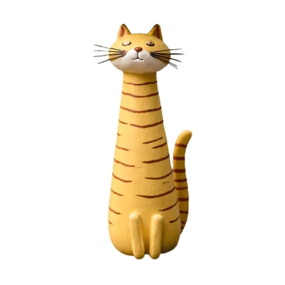 Cat Vase Resin Kitty Planter for Flowers Whimsical Decor Animal Planter Pot for Home Decor Cat B