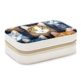 thumbnail image 1 of Cat Velvet Portable Bracelet Holder with Removable Compartment - Storage Box, Jewelry Box, and Jewelry Stand - Gift, 1 of 7