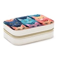 thumbnail image 1 of Cat Velvet Portable Travel Organizer with Removable Compartment – Gift Idea, Jewelry Organizer, Storage Box, and Bracelet Holder, 1 of 7