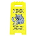 thumbnail image 1 of Cat Vomit Caution Sign, Funny Cat Sign Decor, Cat Lover's Funny "Caution Cat Vomit" Desk Sign Miniature Foldable Decor, Quirky Gag Gift,Plastic, 1 of 5