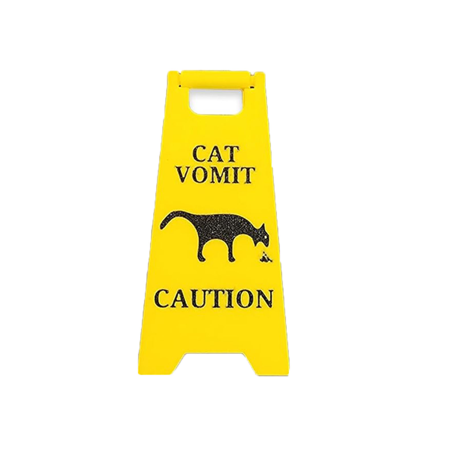 Cartello Divertente Vomito Di Gatto - Segnale Di Avvertimento Scherzoso Per Amanti Degli Animali - Foto 4