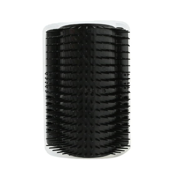 Cat Wall Corner Massage Comb Scratcher Grooming Brush Tool with Catnip for Long & Short Fur Kittens & Cats | 1-Pack