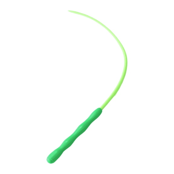 Cat Wand Toy, 13.8" Silicone Cat Teaser Interactive Toy, Ultra-Lightweight Durable Tail, Waterproof Stick Cats Toy for Indoor Cats, Fun Exercise Toy for Living Room