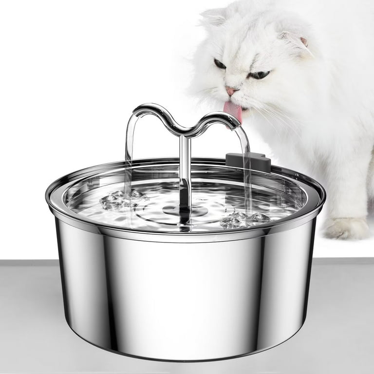 Stainless steel pet water fountain hotsell