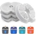 thumbnail image 1 of Cat Water Fountain Filter 4 Pack, Multiple Filtration Pet Water Fountain Replacement Filter, Cat Fountain Filter 3 Triple Filtration System, 1 of 1