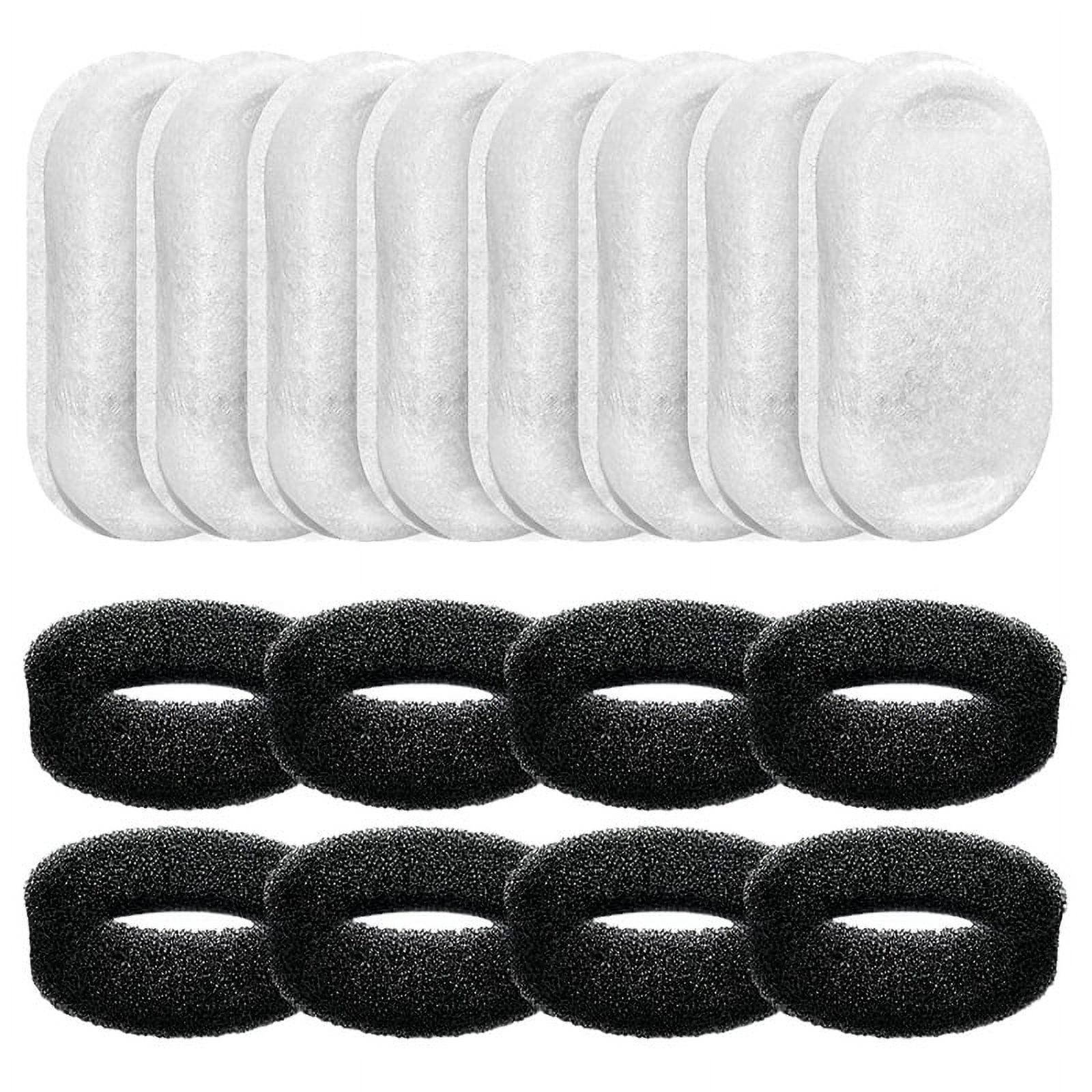 SORON 20 Replacement Cat Water Fountain Filters – Compatible With 95oz/2.8L Pet Fountain, Includes Sponge Foam Filters