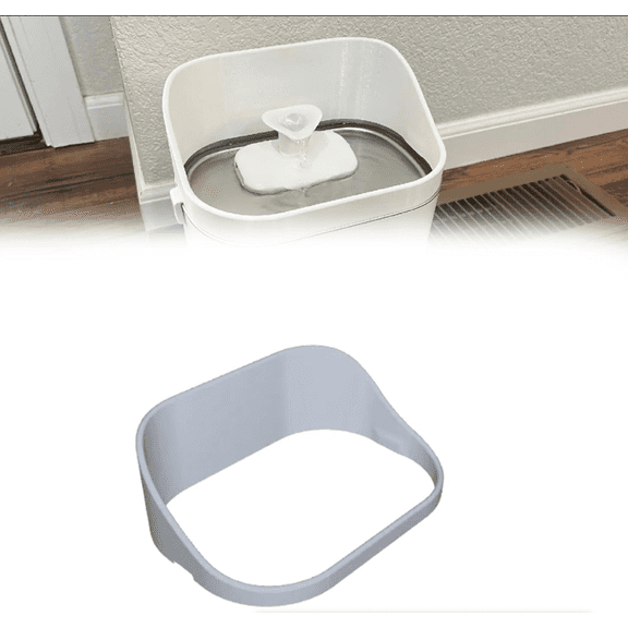 Cat Water Fountain Splash Guard Compatible with PETLIBRO DockStream, No-Spill Design, Easy to Clean, Hygienic,Lightweight Stops Water Splashes for Mess-Free Drinking