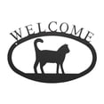 thumbnail image 1 of Cat - Welcome Sign Small, 1 of 2