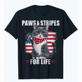 thumbnail image 1 of Cat What Murderous Cat With Knife Halloween T-Shirt, 1 of 5