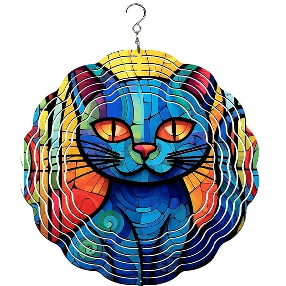 Cat Wind Spinner, Garden Dcor, Yard Dcor, Porch Decor