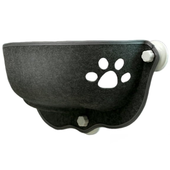 Cat Window Bed, Suction Cup Hammock Perch for Indoor Cats – Soft Cushioned Window Seat for Home & Car Travel, Sturdy & Secure