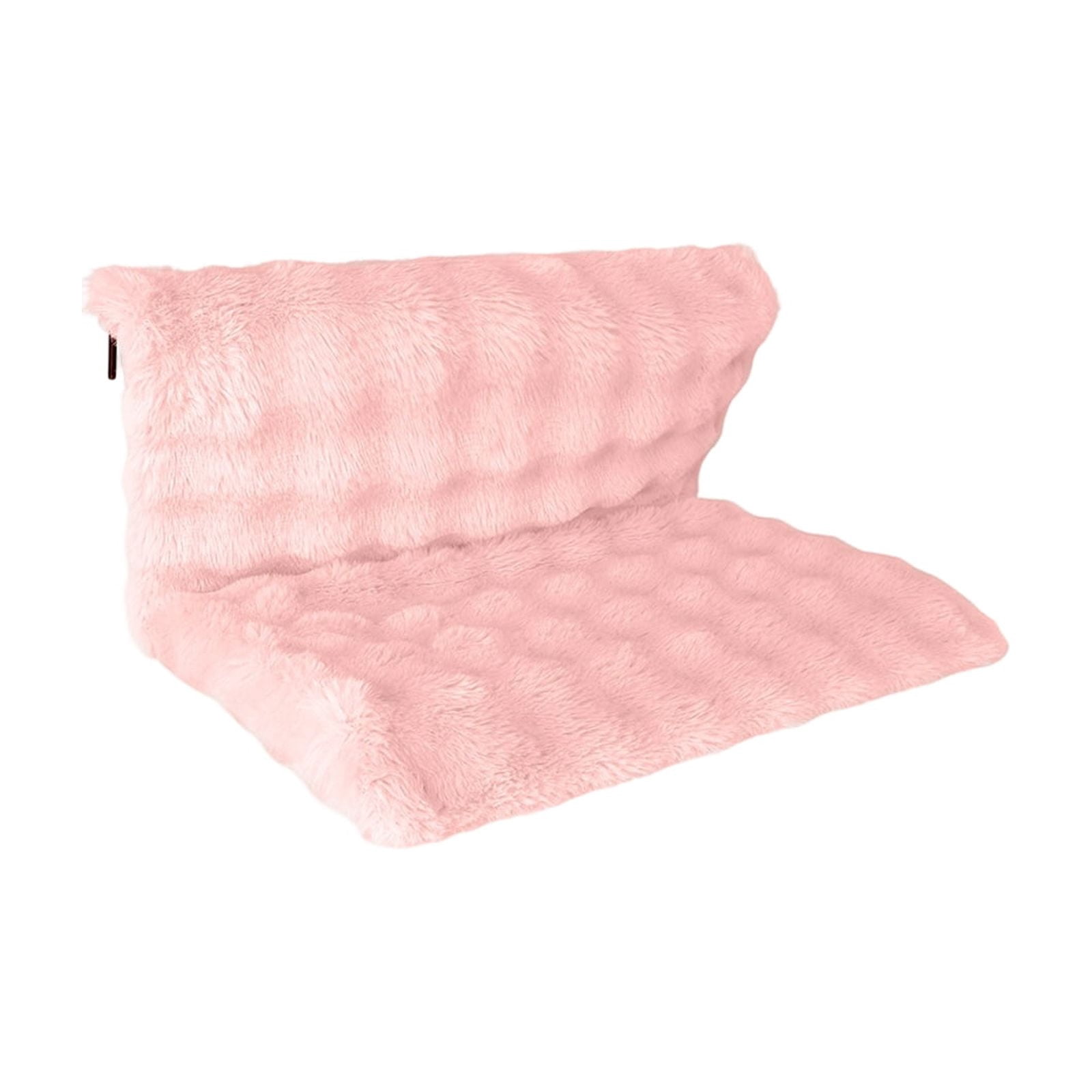 Cat Window Perch Cat Hammock, Foldable Hanging Cat Bed with Strong Suction Cups, Washable Sunny Seat for Indoor Cats & Small Dogs, Space Saving Pet Furniture Pink