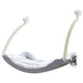 thumbnail image 1 of Cat Window Perch, Cat Hammock w/Fleece Blanket Screw Suction Cups Large Sturdy Cat Resting Seat Holds Large Cats Indoors Outdoors Gray, 1 of 7