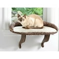 thumbnail image 1 of Cat Window Perch, Cat Window Hammock Seat, Space Saving Window Perch, Mounted Kitten Bed, Cat Resting Shelf, 1 of 9