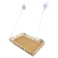 thumbnail image 1 of Cat Window Perch Cat Window Hammock with 4 Suction Cups Sunbath Sunbathing Bed Lounge Mount Hammock Window Resting Seat Cat Bed Accessories with Mat, 1 of 9